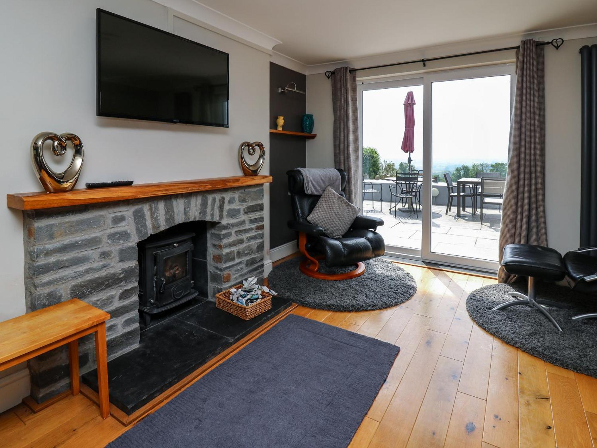 Aberdauddwr Villa Llanwnen Eksteriør bilde